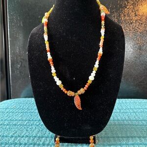 Elegant Multicolor Beaded Necklace